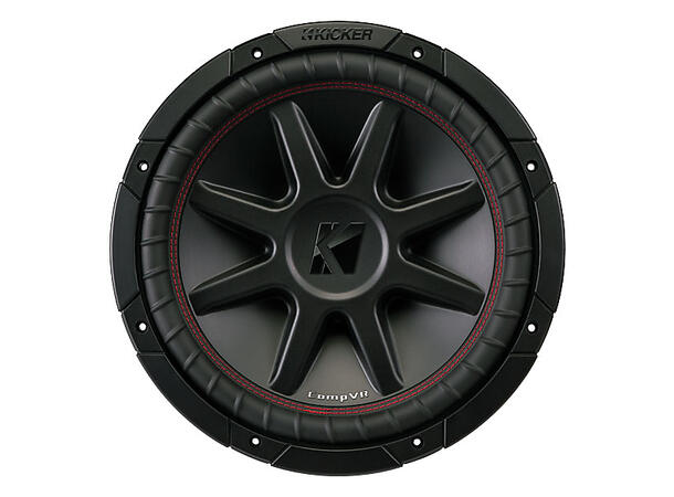 Kicker 43CVR122 - CompVR subwoofer 12", 400/800W RMS/Max, 2 ohm DVC